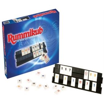 Brinquedo Educativo Hasbro Rummikub Preto e Branco - 1