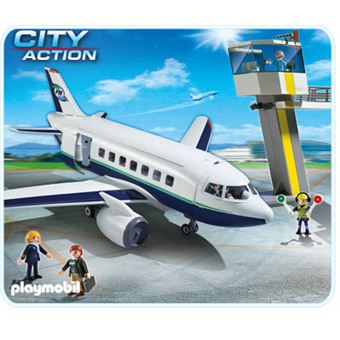 Playmobil City Action 5261 Avião de Passageiros e Mercadorias - 1