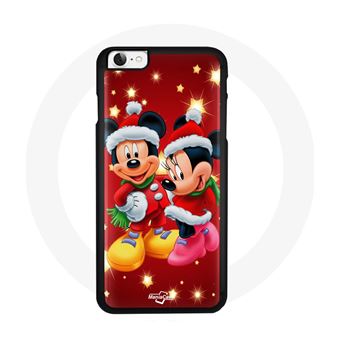 Capa Maniacase para Iphone 7 Mickey Mouse eminnie Mouse O Dia de Natal - 1