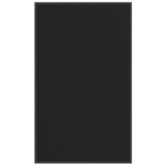 Tapete de Entrada vidaXL |  90x150 cm | preto - 1