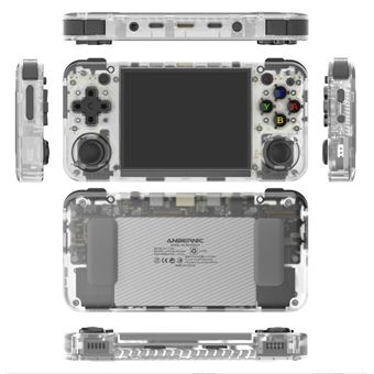 Consola Portátil EZII RG35XX | 3.5'' | IPS | 64GB | 16+ Simulador | 3000+ Jogos - Branco - 1