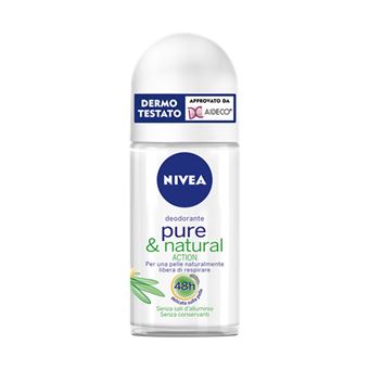 Desodorizante NIVEA Pure & Natural - 1