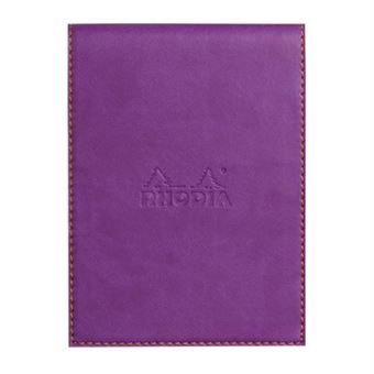 Caderno e Bloco de Notas Rhodia Notepad cover + notepad N°12 | Roxo - 1
