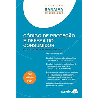 Codigo De Protecao E Defesa Do Consumidor - Saraiva - 1