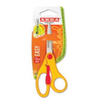 Tesoura para Papel ARDA FA1204 | Laranja, Vermelho - 1