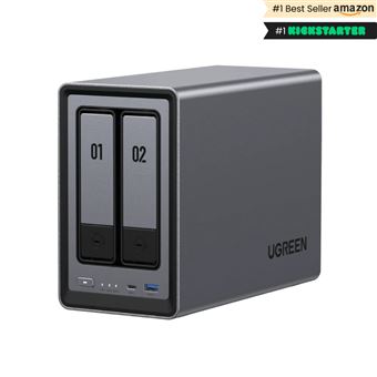 Nas Ugreen NASync DXP2800 NAS System 2-Bay | Preto - 1