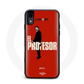 Capa Maniacase para Iphone XR La Casa de Papel El Profesor Arte - 1