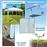 Tenda Gazebo Outsunny para Jardim | Branco - Tela de poliéster e Tubos de Aço - 6x3m - 18m2_3