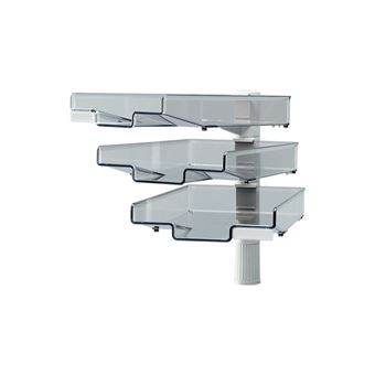 Estante Hansa 41-5033.002 | Cinzento, Transparente - 1