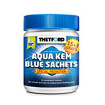 Aditivo Químico WC Thetford Aqua Kem Blue Sachets | 15+3 - 1