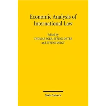 Economic Analysis Of International Law By Jcb Mohr (Paul Siebeck) - 1