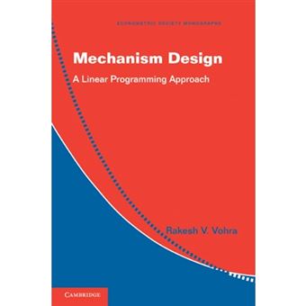 Mechanism Design - A Linear Programming Approach - Hardback - 2011 - 1
