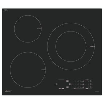 Placa de Indução Sauter SPI5361B | Elétrica | 60 cm | 3 Zonas | Preto - 1