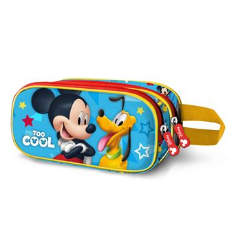 Estojo Escolar Disney 07025 | Mickey Mouse Too Cool 3D 2024 | Duplo - 1
