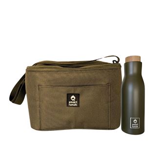 Conjunto Lancheira Smartlunch Daily  + Garrafa Térmica | 500 ml |  Verde - 1