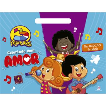 3 Palavrinhas - Colorindo Com Amor - 1