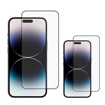 Kit 2 Vidros Temperados Premium Full Cover Phonecare para Apple iPhone 16 Pro Max | Transparente/Preto - 1