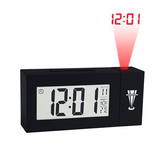 Relógio Despertador Digital SANDA SD-4098 | Preto - 1