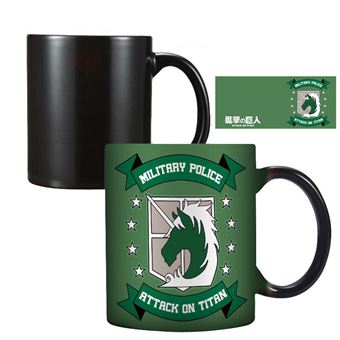 Caneca Termosensível Good Deal Attack on Titan Verde | 8.2x9.5cm - 1
