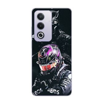 Capa Maniacase para Oppo A80 | Lewis Hamilton Pantera Negra - 1