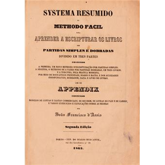 Systema resumido ou methodo facil para aprender a escripturar os livros. - 1