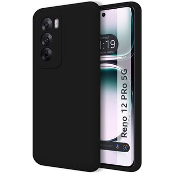 Capa de Silicone líquido TUMUNDOSMARTPHONE ultramacio para Oppo Reno 12 Pro 5G preta - 1