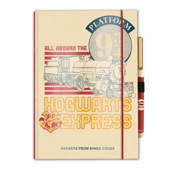 Bloco de Notas A5 Erik Editores Premium com Caneta Hogwarts Express-Harry Potter - 1