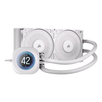 Refrigerador Líquido All-in-one Corsair Nautilus 240 RS LCD | Branco - 1