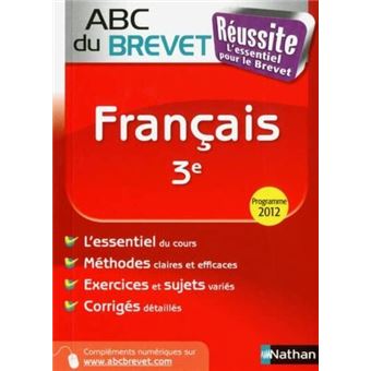 Abc Reussite Brevet Francais 3e - 1