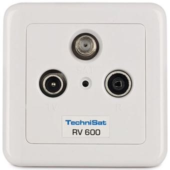 Caixa para tomadas TechniSat TechniPro RV 600-13 | Branco - 1