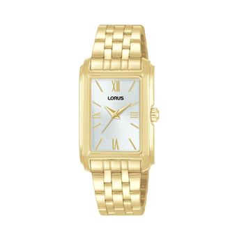 Relógio Lorus Feminino Classic Rectangular Gold RRX74JX9 | Dourado - 1