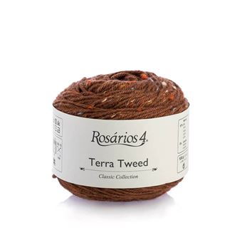 Fio de Lã Rosarios 4 Terra Tweed | 100G | Tijolo 09 - 1
