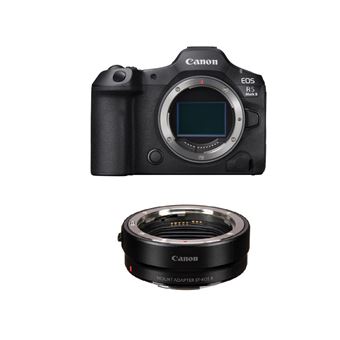 Corpo Canon EOS R5 Mark II + Adaptador EF-EOS R - 1