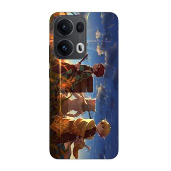 Capa Maniacase para Oppo Reno 13 Pro 5G | Tanjiro Inosuke e Zenitsu - 1