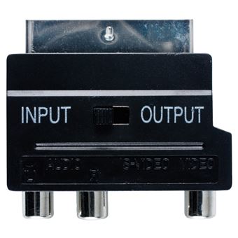 Adaptador de Cabo de Vídeo Bandridge SCART Audio Video Adapter | Preto - 1
