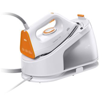 Ferro com Caldeira Braun CareStyle 1 IS 1511 WH | 1.7 L | Cinzento, Laranja - 1