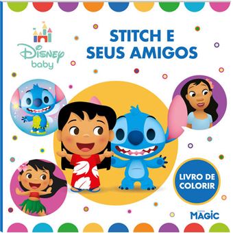 Stitch E Seus Amigos - Para Colorir - 1