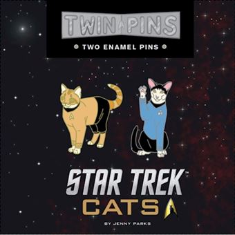 Star Trek Cats Twin Pins - 1
