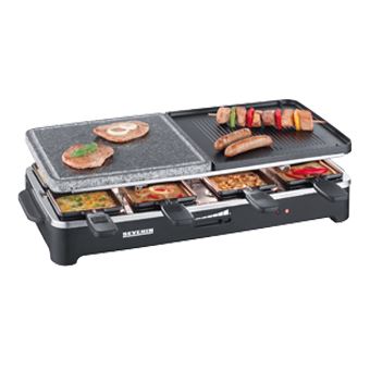Grelhador/Barbecue Severin Raclette RG 2341 - Preto