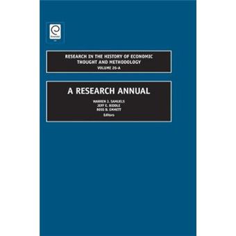Research in the History of Economic Thought and Methodology - Hardback - 2008 - 1
