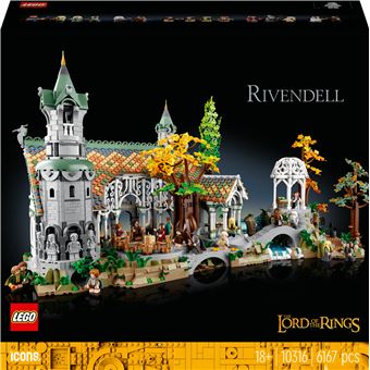 LEGO SENHOR DOS ANÉIS: RIVENDELL™ 10316 | 6167 Peças - 1