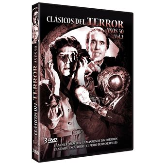 Clásicos del terror de los Años 50 - Volumen 2 / Classic Horror movies The Years 50 vol 2 (3DVD)