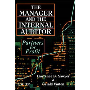 The Manager and the Internal Auditor - Partner's for Profit - Hardback - 1996 - 1