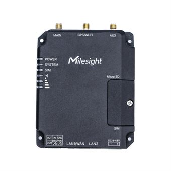 Router de Mesa Milesight UR32-L04AF-W-485 | Preto - 1