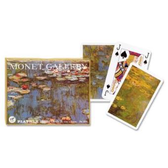 Monet Lilies Deluxe Playing Cards Double Pack 210242 Piatnik - 1