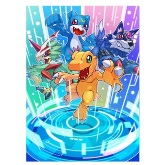 Digimon Card Game Official Sleeves Signs of Digivolution (EN) - 1