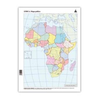Mapa político África - 1