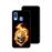Capa Hapdey para Samsung Galaxy A40 2019 Design Caveira em Chamas em Silicone Flexível e TPU Preto_2