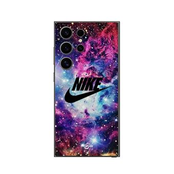 Capa Maniacase para Samsung Galaxy S25 Ultra | Nike Logotipo Preto Stylé Rose Vif Violet Bleu - 1