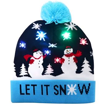 Gorro de Natal Infantil Mormark XBEANIE com Luzes LED | Azul - 1